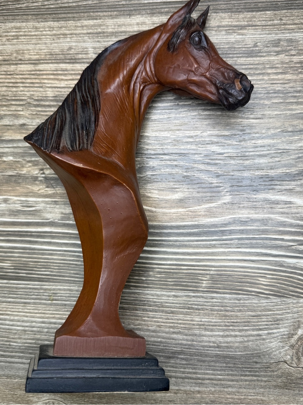 Kasper studios desert classic signed horse sculpture